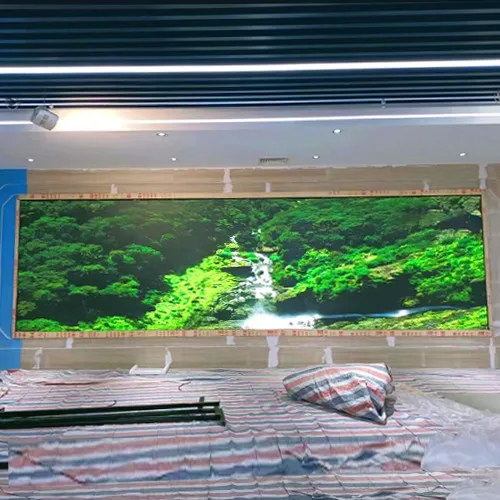 Écran LED fixe intérieur P2 pour hall d'exposition