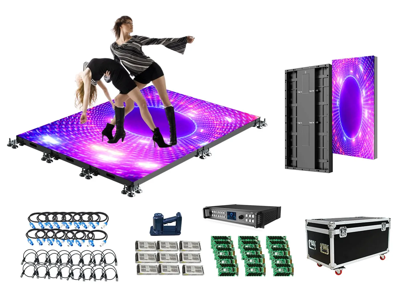IF MI series Indoor Interactive LED Dance Floor