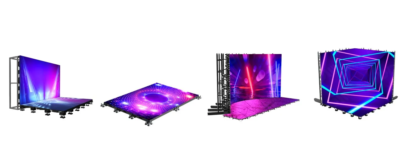 Pantalla LED de piso interactiva serie IF