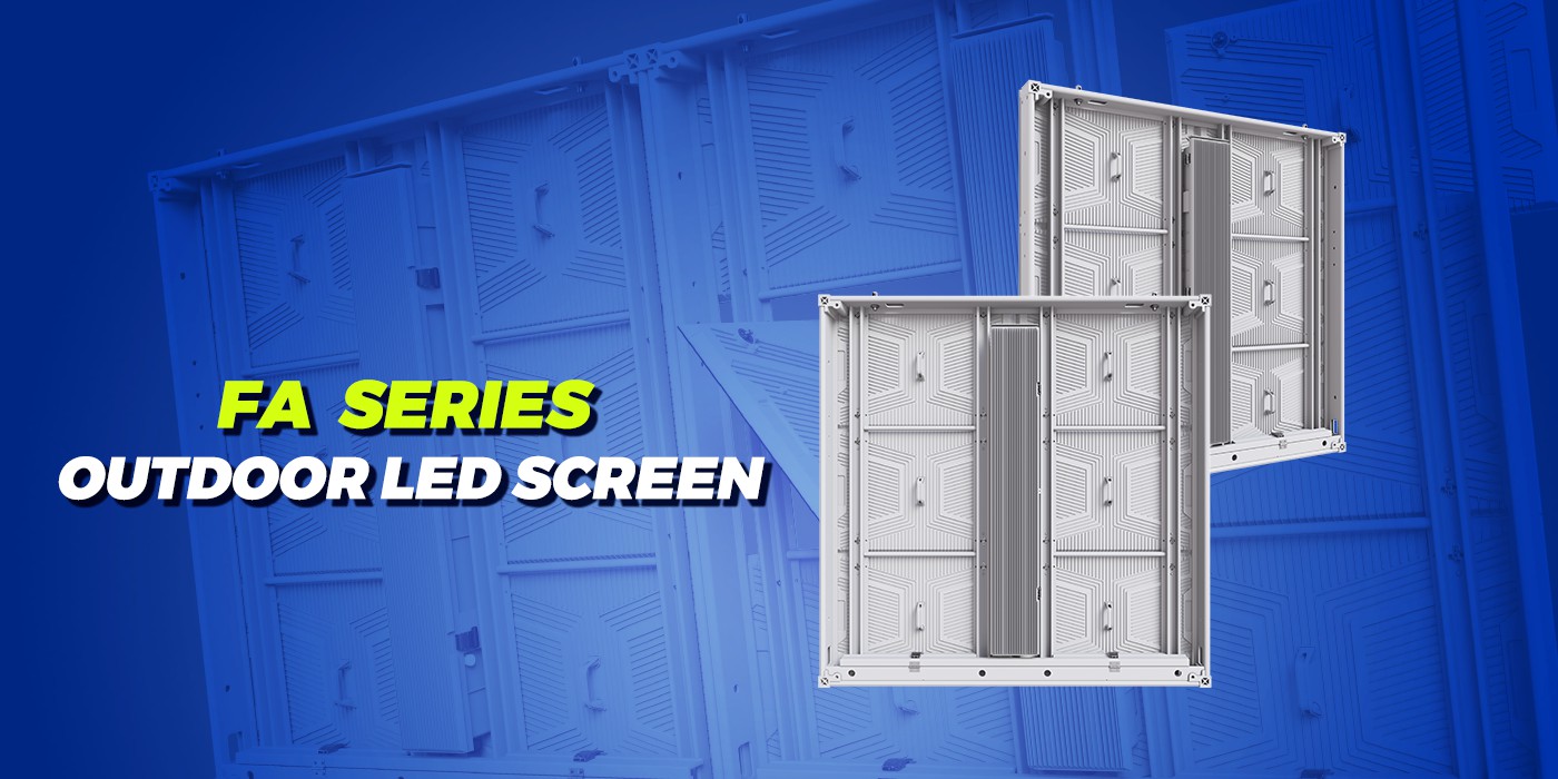 FA series Aluminum Outdoor LED screen